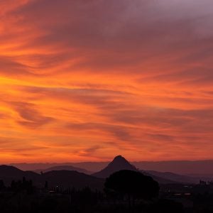Sicilian Landscape at Sunrise