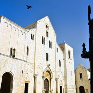Prospetto della basilica di San Nicola a Bari
