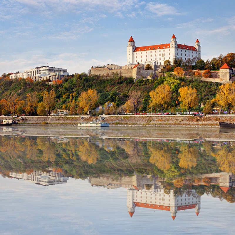 Bratislava at autumn, Slovakia