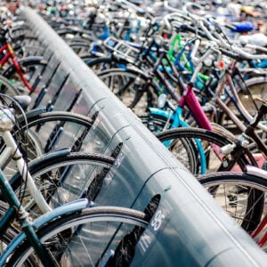 Parcheggio biciclette a Eindhoven
