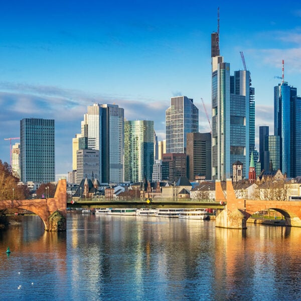 Skyline of Frankfurt am Main Germany