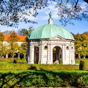 famous old diana temple in Munich