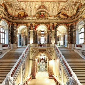 Scale del Kunsthistorisches Museum a Vienna