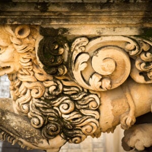Baroque details in Noto